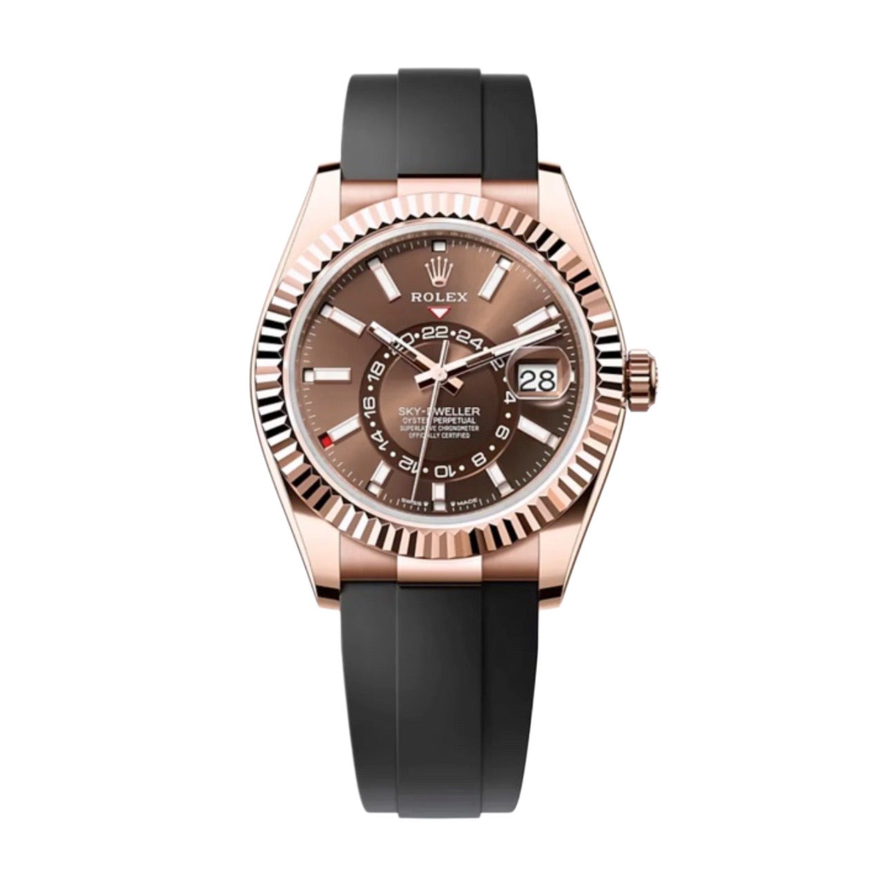 Superclone Rolex Sky-Dweller 42 mm Chocolate Dial 336235 $1,099.00