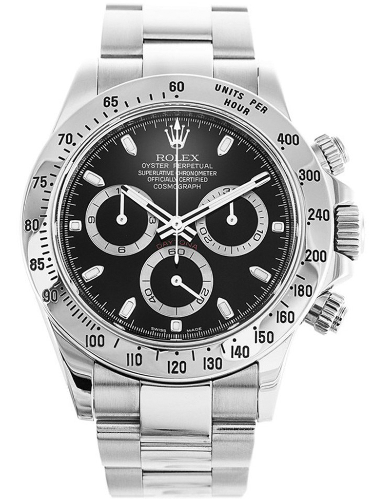 Rolex Daytona 40mm Black Dial 116520 $299.00
