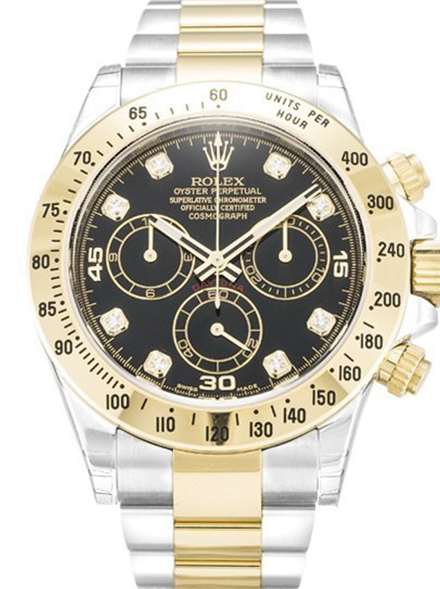 Rolex Daytona 40mm Black Dial 116523/2 $599.00 – $1,329.00