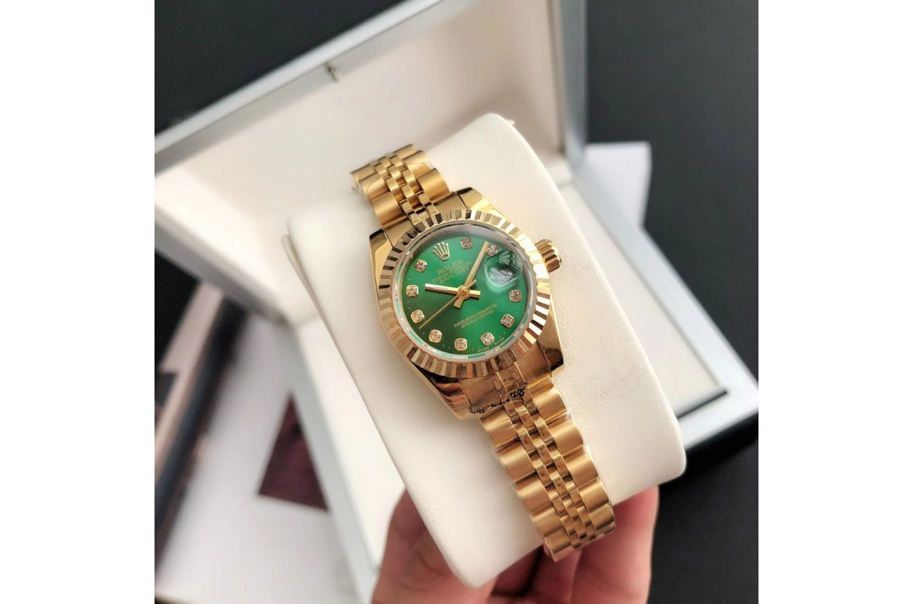Rolex Datejust 3628mm RGRG Jub Green Dial $798.00