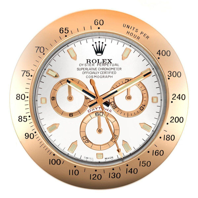 ROLEX WALL CLOCK – DAYTONA ROSE GOLD