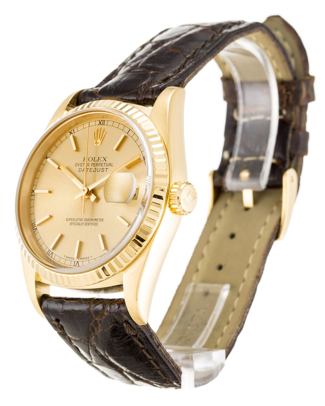 Rolex Datejust 36mm Champagne Dial 16238 $399.00