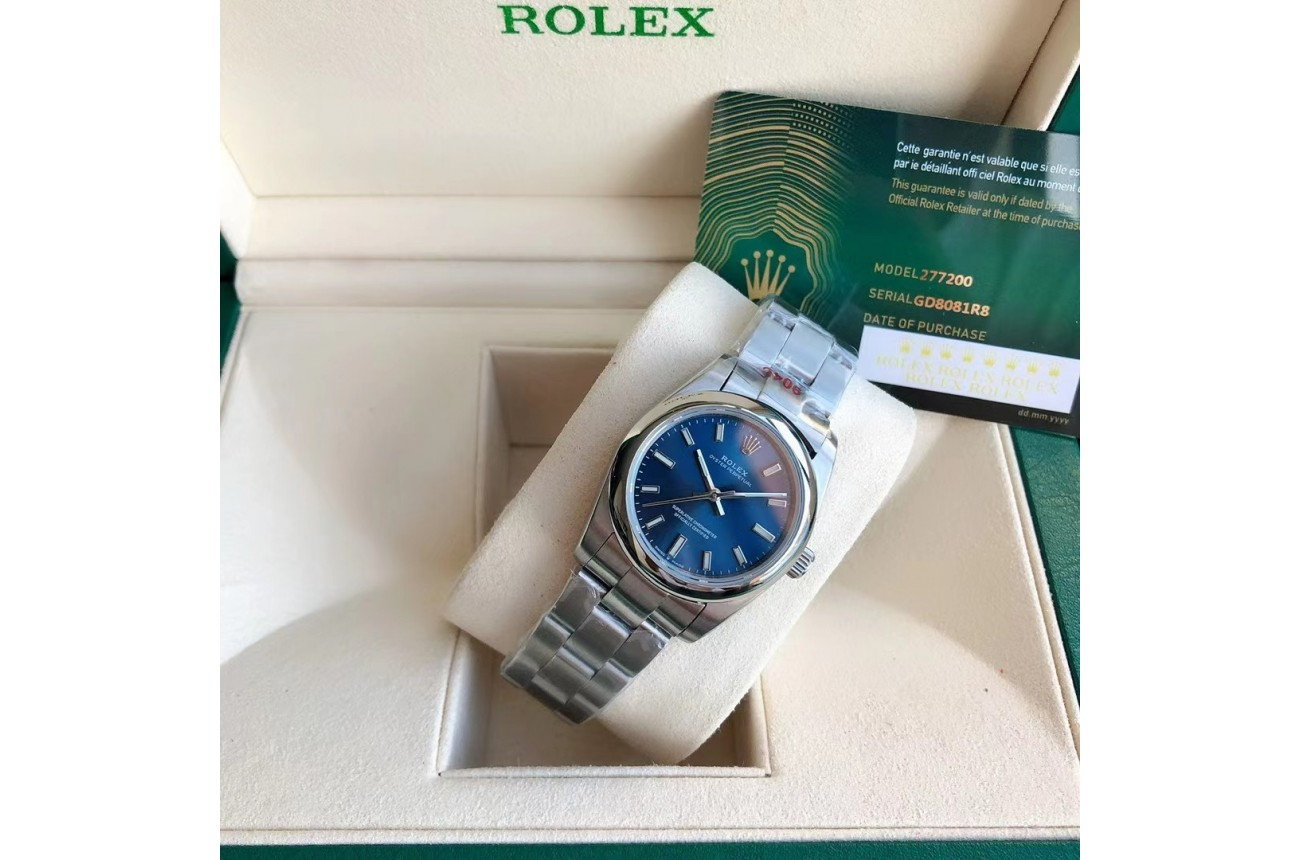 Rolex Oyster Perpetual 3141mm SSSS BlueStk $798.00