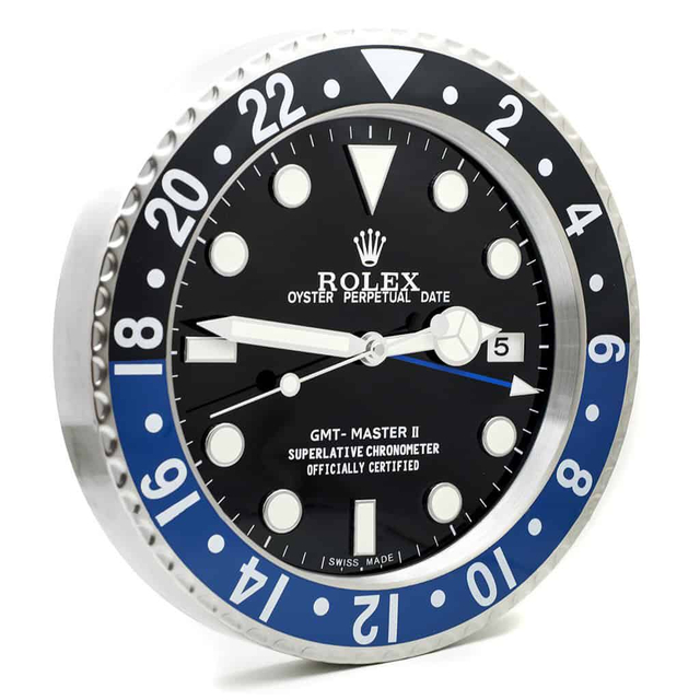 ROLEX WALL CLOCK – GMT MASTER II BATMAN $269.00 – $298.00