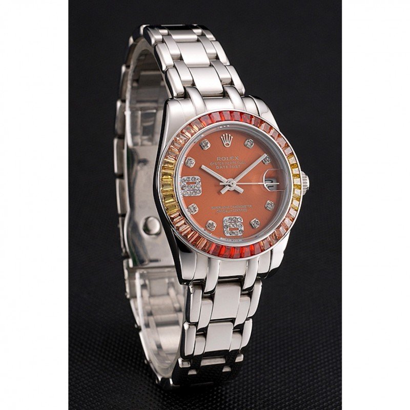 Rolex Datejust 33mm Orange Dial REP016821