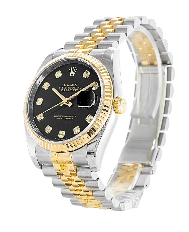 Rolex Datejust 36mm Black Dial 116233 $369.00