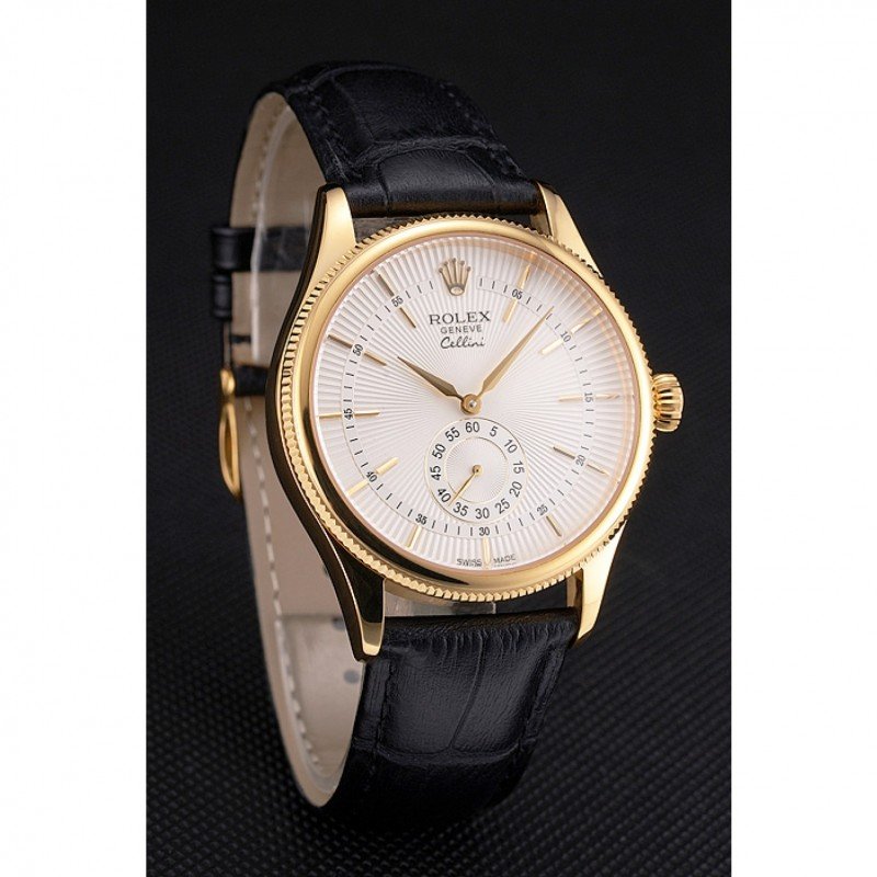 Superclone Rolex Cellini 38mm White Dial REP016810 $749.00