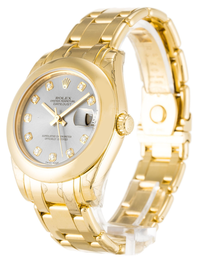Rolex Pearlmaster 31mm Silver Dial 81208 $399.00