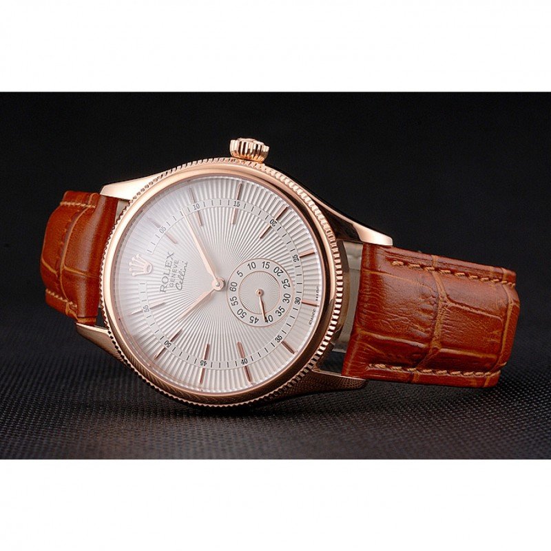 Superclone Rolex Cellini 38mm White Dial REP016813 $999.00