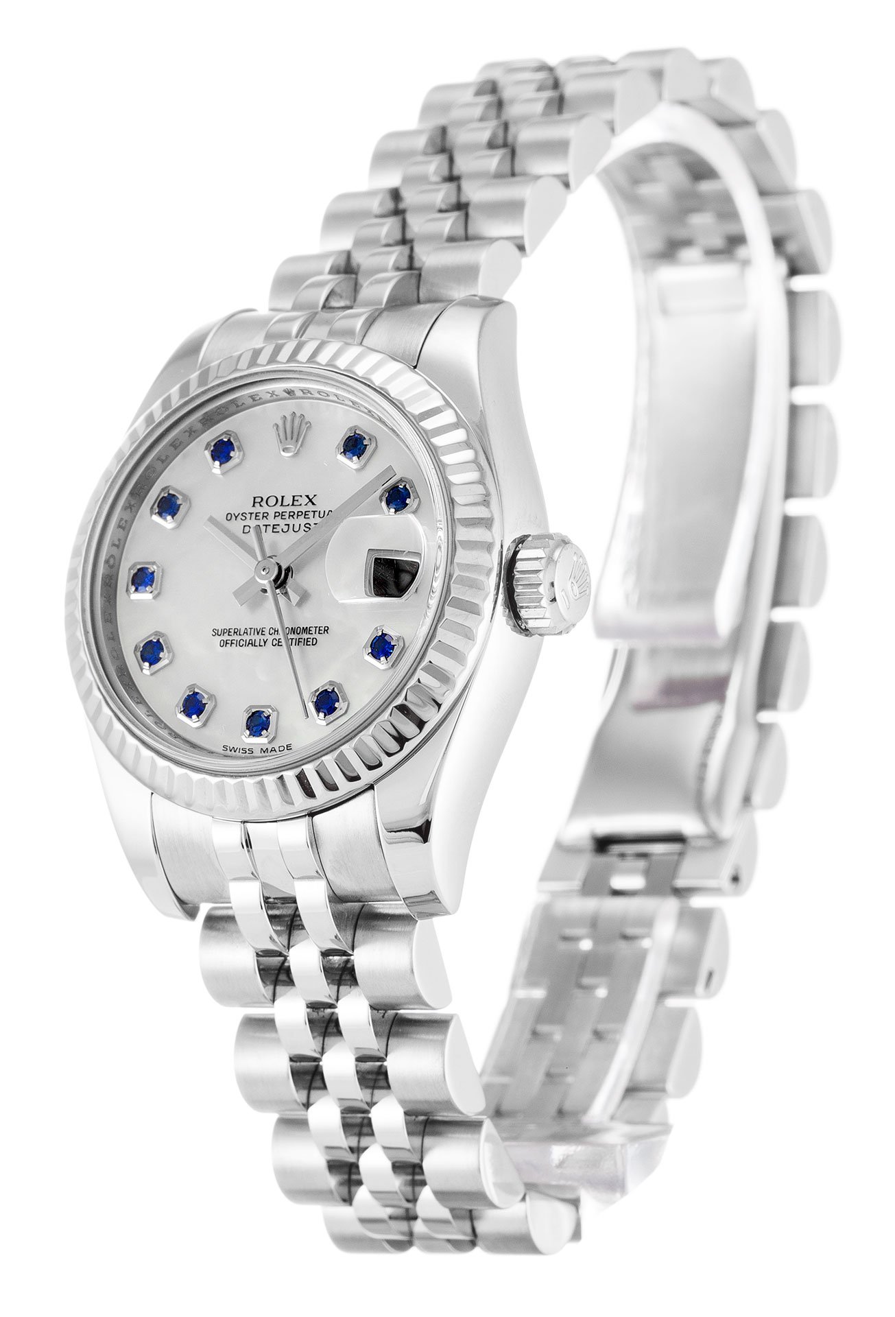 Rolex Lady-Datejust 26mm Mother Of Pearl – White Dial 179174 $399.00