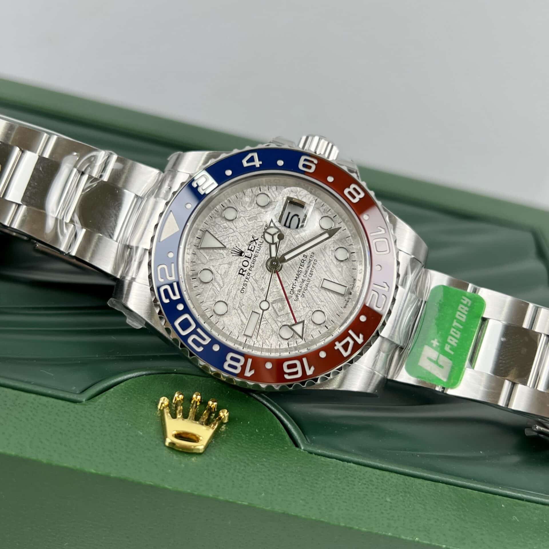 Superclone Rolex GMT-Master II Meteorite Dial 126719BLRO “Superman” $899.00