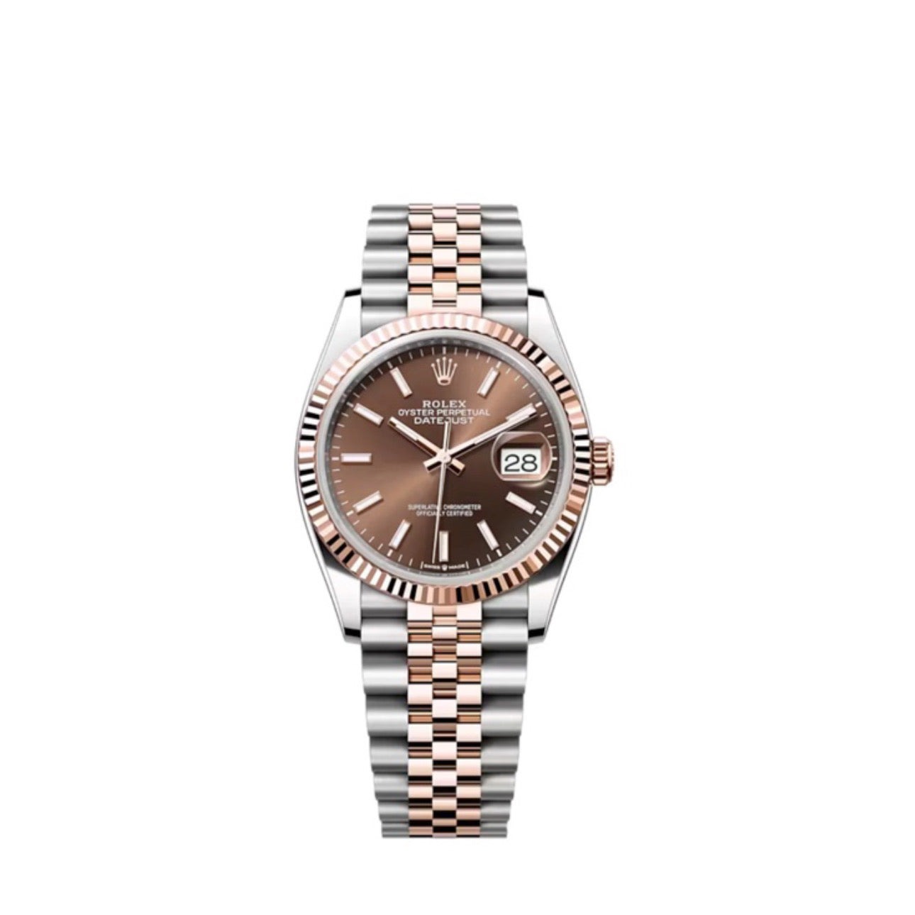 Superclone Rolex Datejust 36 mm Chocolate Dial 126231 $1099.00