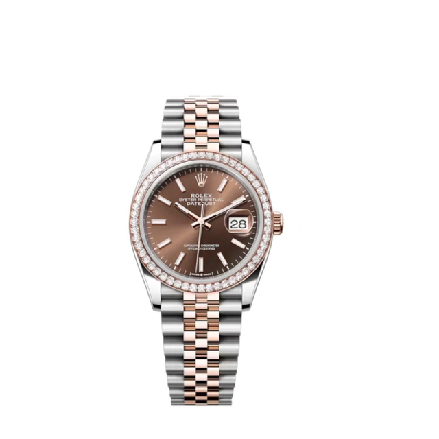 Superclone Rolex Datejust 36 mm Chocolate Dial 126281RBR $1,099.00