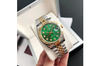 Rolex Datejust 36/28mm RG/SS Jub Green/Dial $599.00
