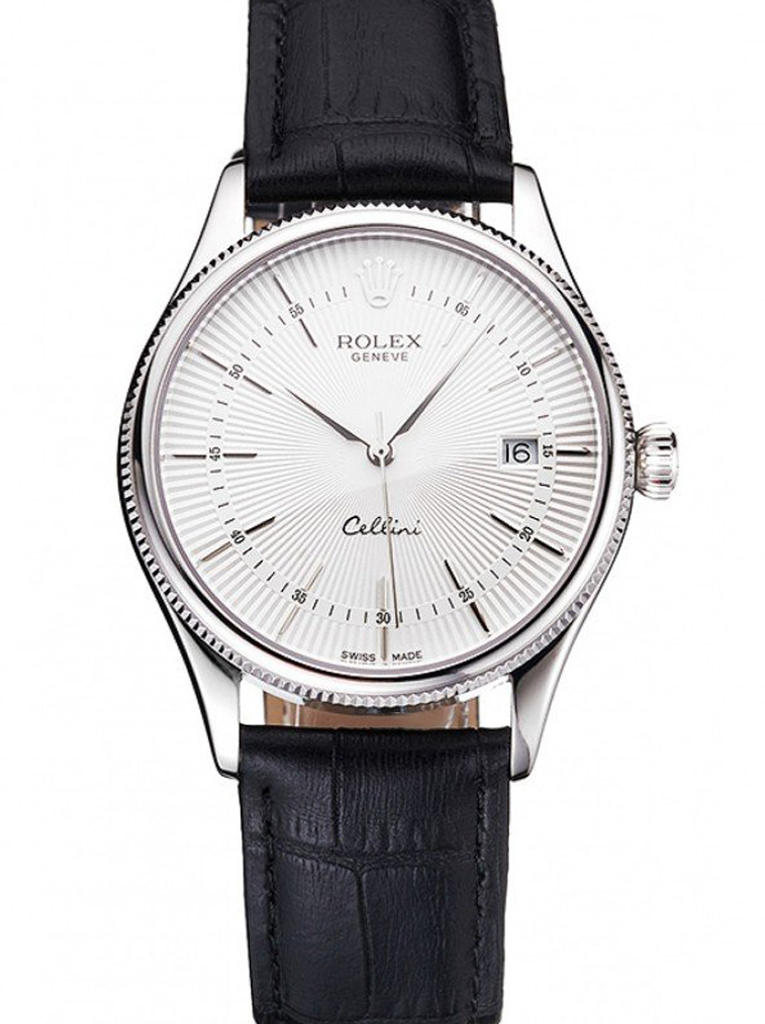 Superclone Rolex Cellini 38mm White Dial REP016802 $819.00