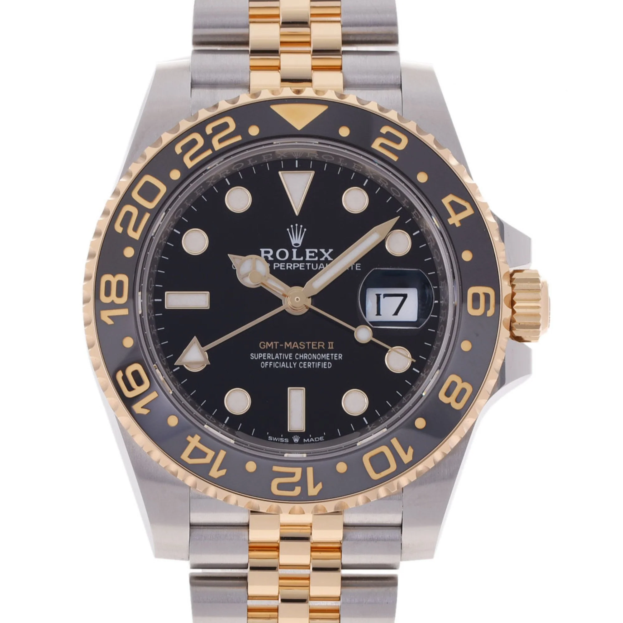 Superclone Rolex GMT-Master II 40 mm Black Dial “Zombie” 126713GRNR $1299.00