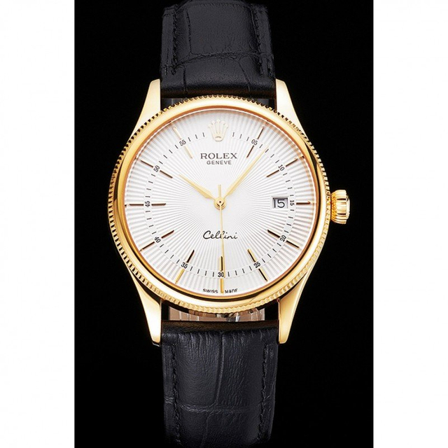 Superclone Rolex Cellini 38mm White Dial REP016791 $999.00
