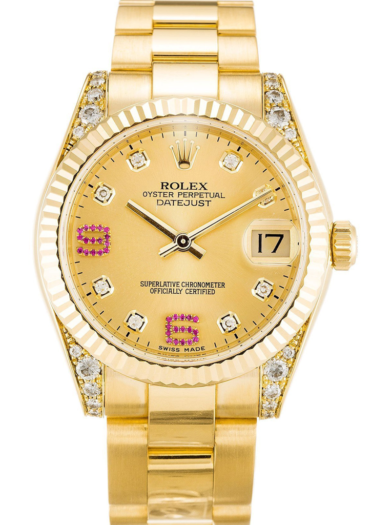Rolex Datejust Mid-Size 31mm Champagne Dial 178238 $399.00