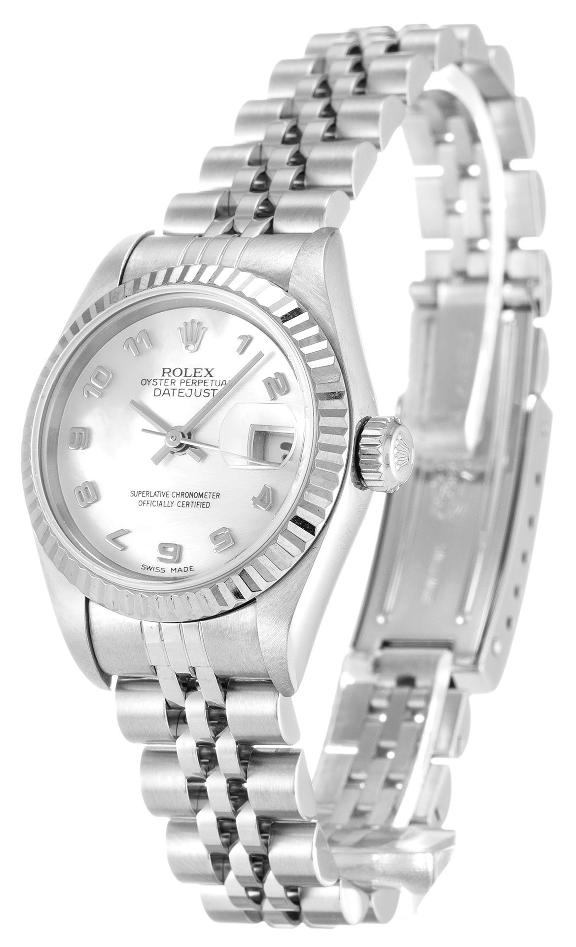 Rolex Lady-Datejust 26mm Mother of Pearl – White Dial 79174 $399.00