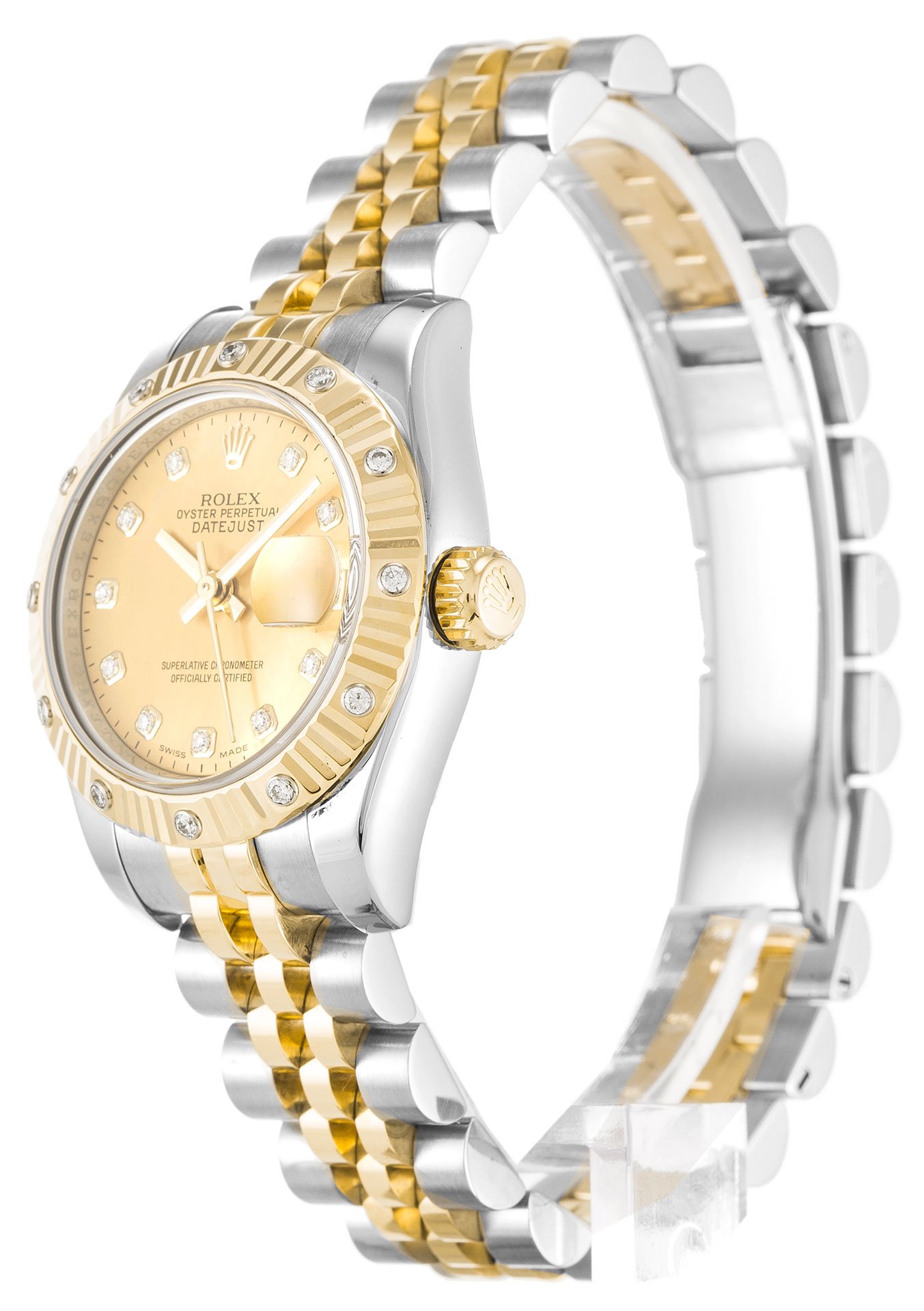 Rolex Lady-Datejust 26mm Champagne Dial 179313-2 $399.00