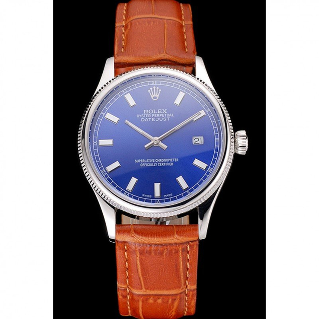 Superclone Rolex Datejust 38mm Blue Dial REP016817 $999.00