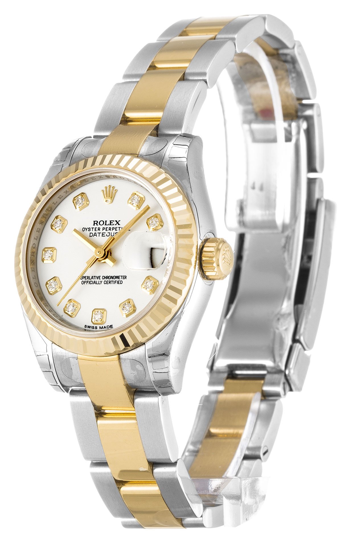 Rolex Lady-Datejust 26mm White Dial 179173 $399.00