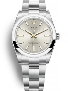 Rolex Oyster Perpetual Lady 34mm Silver Dial 124200 $399.00