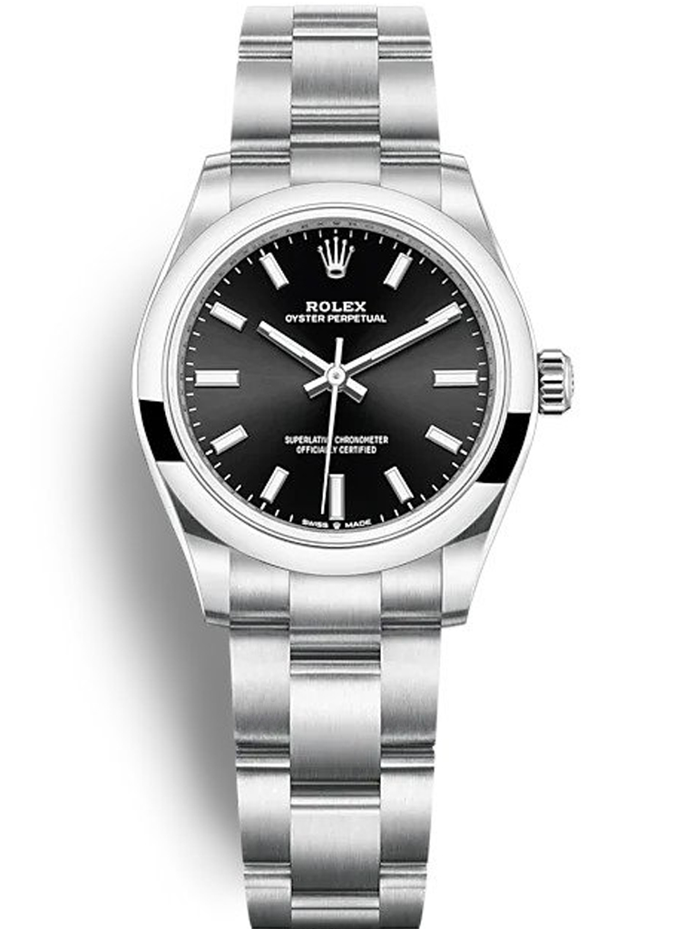 Rolex Oyster Perpetual Lady 31mm Black Dial 277200 $399.00