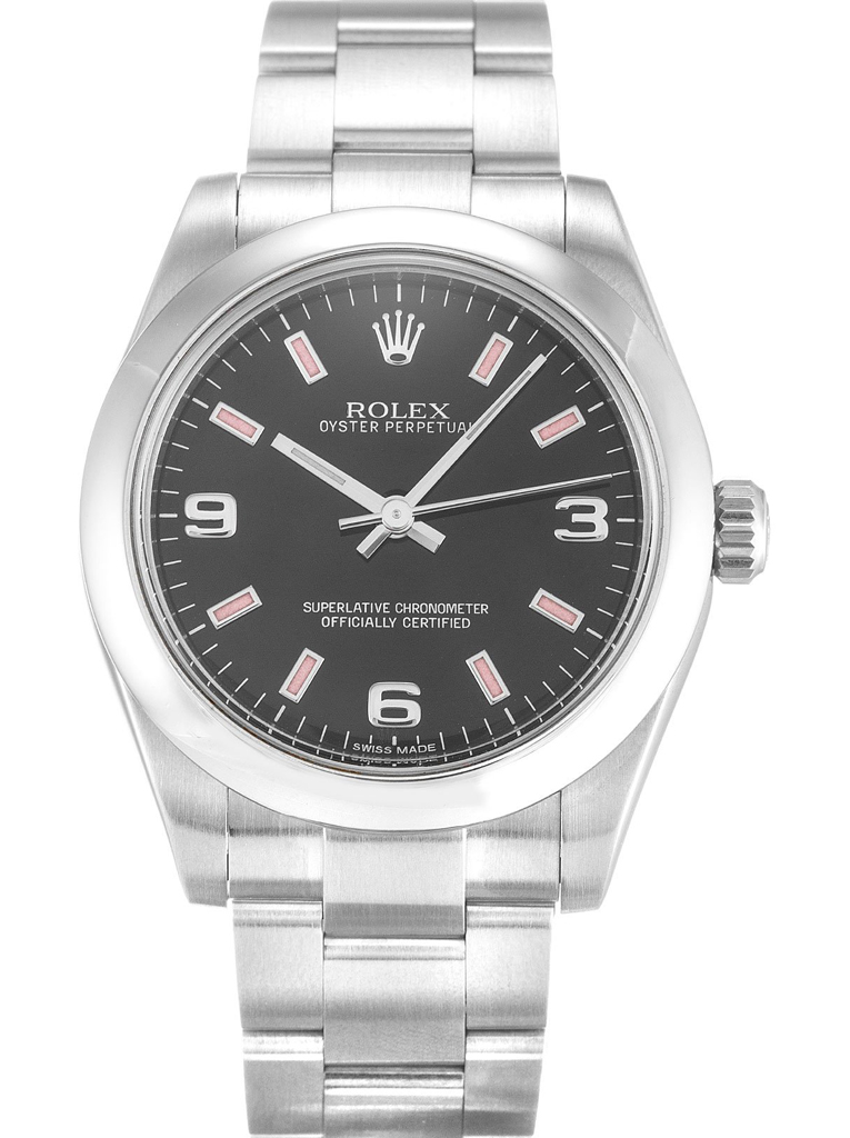 Rolex Oyster Perpetual Lady 31mm Black Dial 177200 $399.00