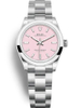 Rolex Oyster Perpetual Lady 34mm Candy Pink Dial 124200 $399.00