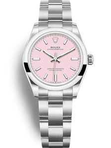 Rolex Oyster Perpetual Lady 34mm Candy Pink Dial 124200 $399.00