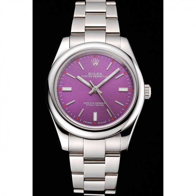 Rolex Oyster Perpetual Date 41mm Purple Dial REP016834 $399.00