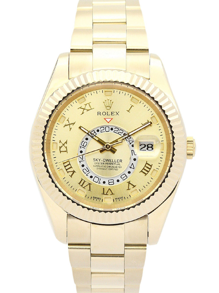 Rolex Sky-Dweller 42mm Champagne Dial 326938 $382.00