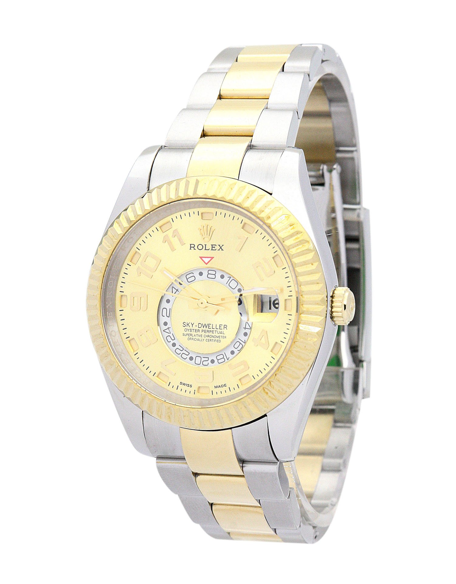 Rolex Sky-Dweller 42mm Gold Dial 326938 $399.00