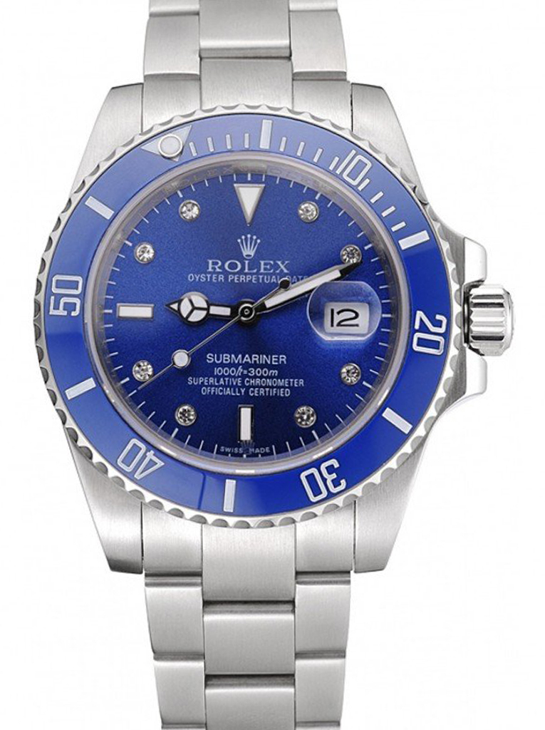 Rolex Submariner 40mm Blue Dial 622638 $399.00