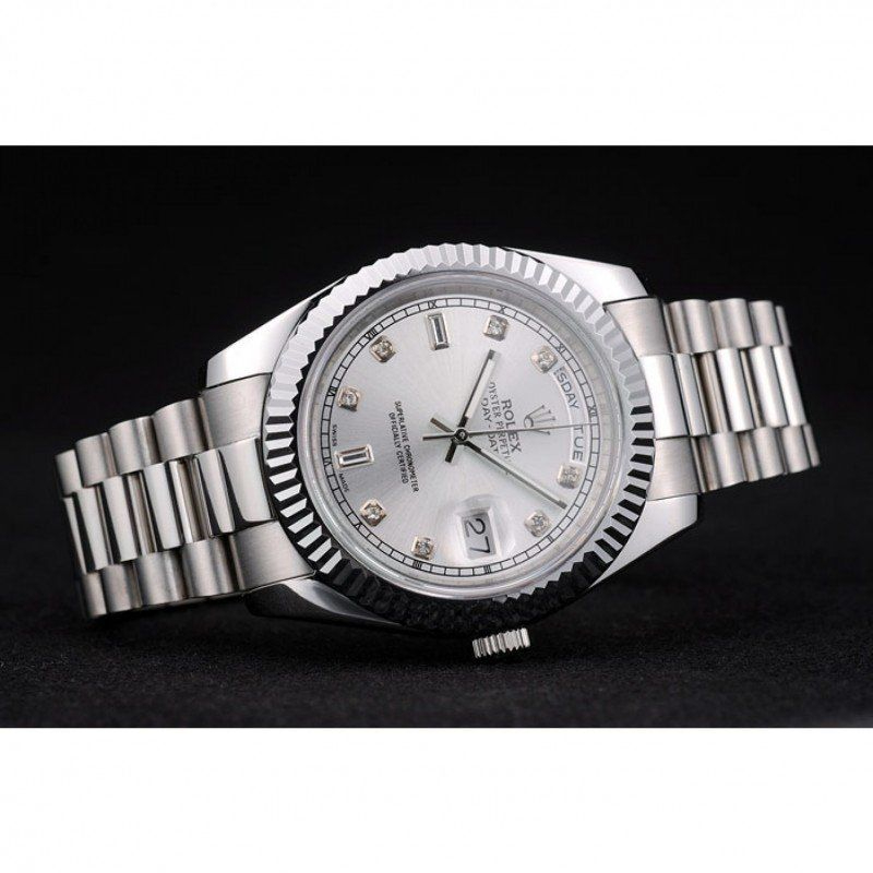 Superclone Rolex Day-Date 41mm Silver Dial 41995 $999.00