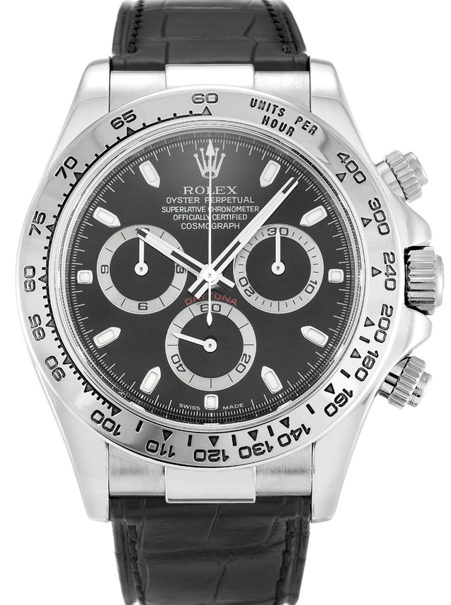 Rolex Daytona 40mm Black Dial 116519 $299.00