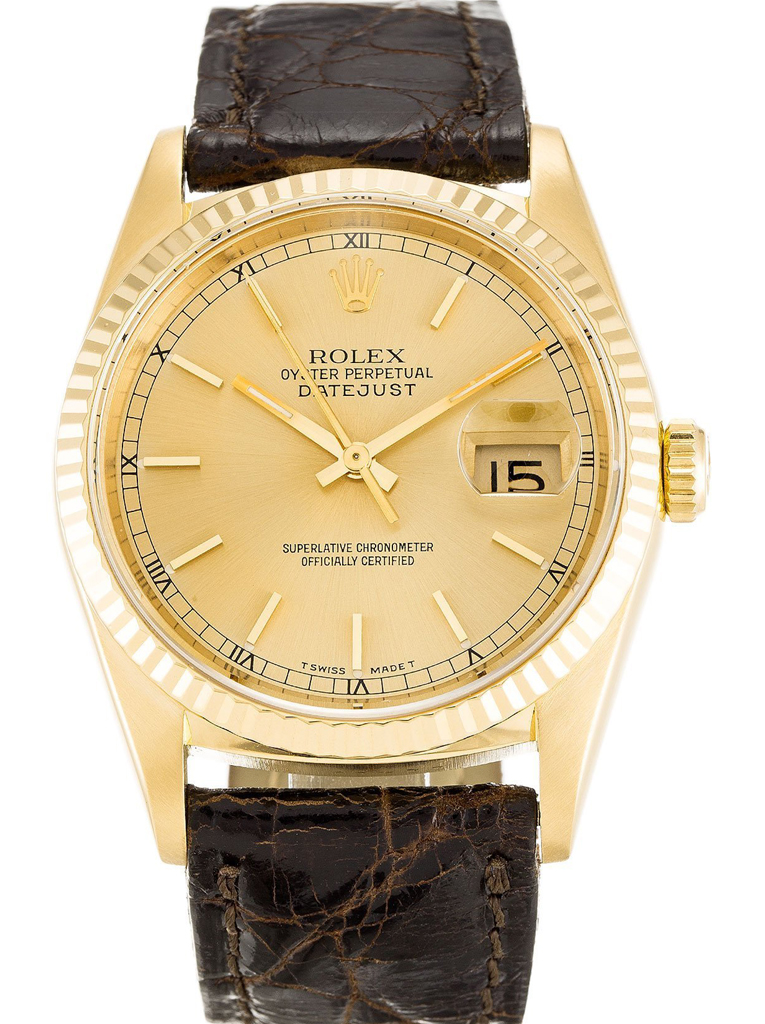 Rolex Datejust 36mm Champagne Dial 16238 $399.00