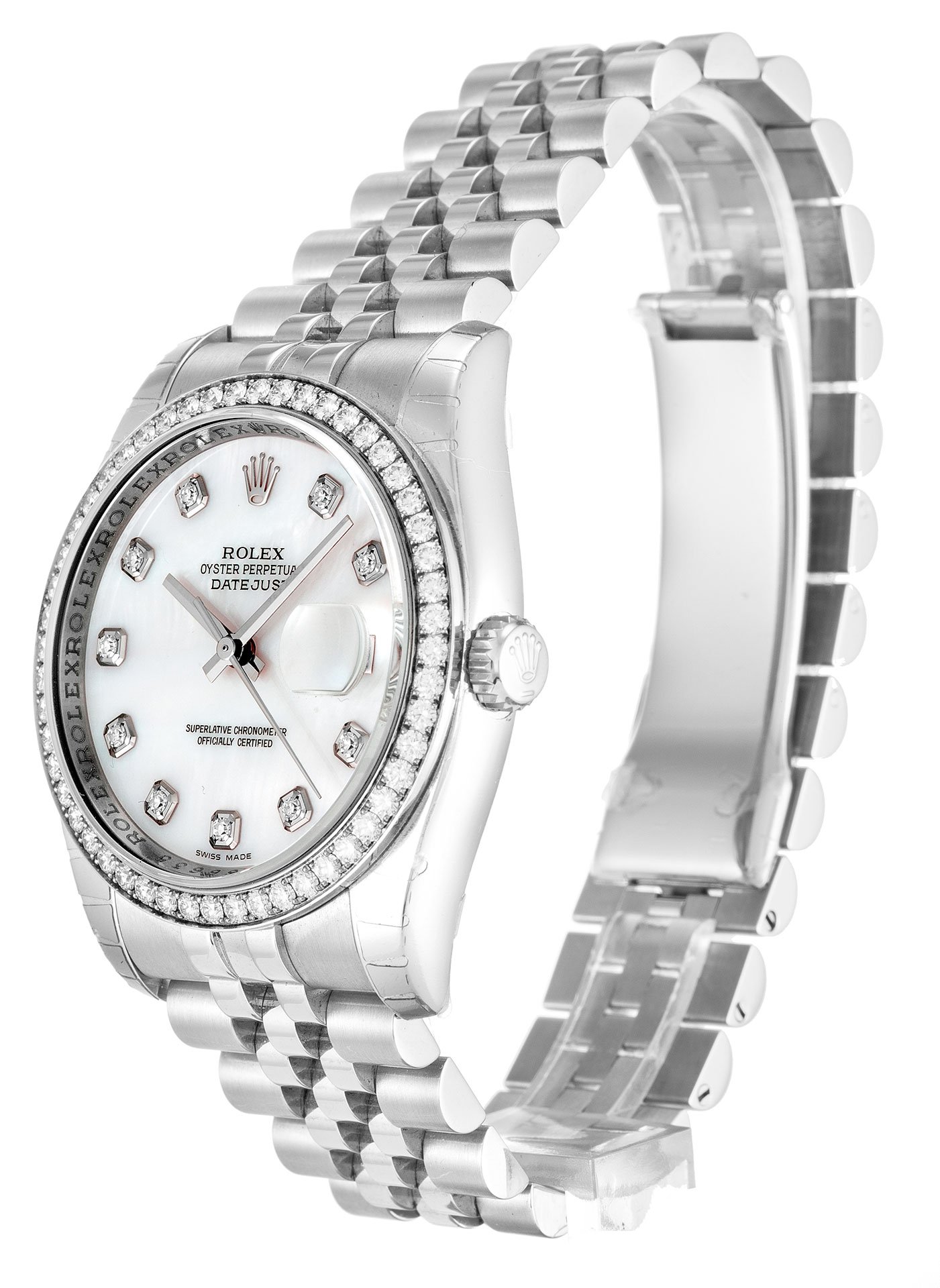 Rolex Datejust 36mm Mother of Pearl – White Dial 116244 $369.00