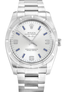 Rolex Air-King 34mm Silver Dial 114210-2 $399.00