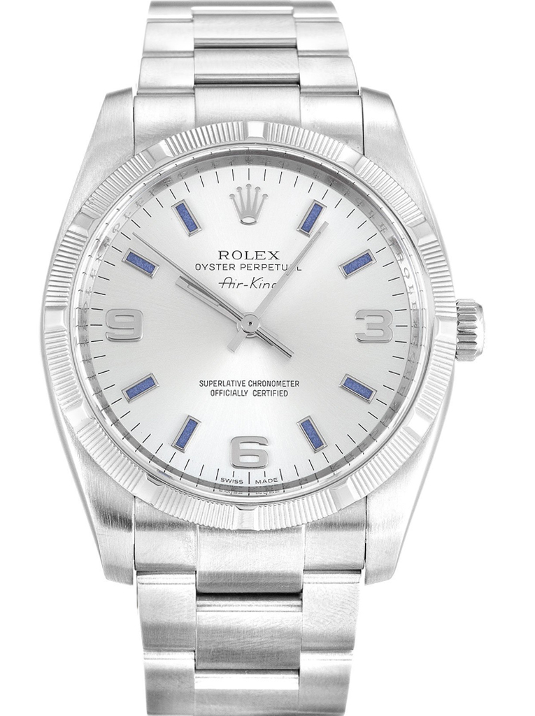 Rolex Air-King 34mm Silver Dial 114210-2 $399.00