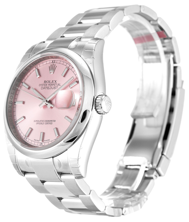 Rolex Datejust 36mm Pink Dial 116200 $399.00