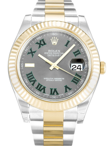 Rolex Datejust II 41mm Grey Dial 116333 “Wimbledon” Oyster $399.00