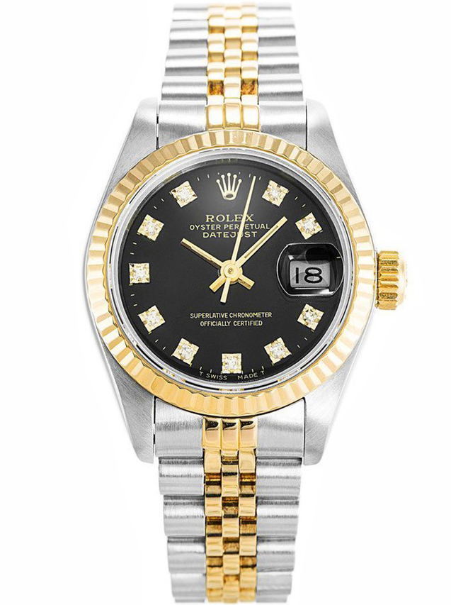 Rolex Datejust 26mm Black Dial 69173 $399.00