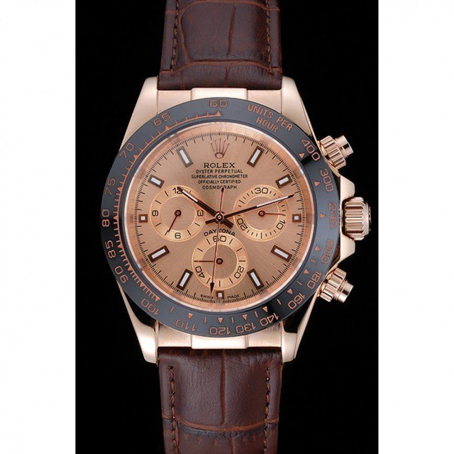 Rolex Daytona 39mm Rose-Gold Dial 1454243 $299.00