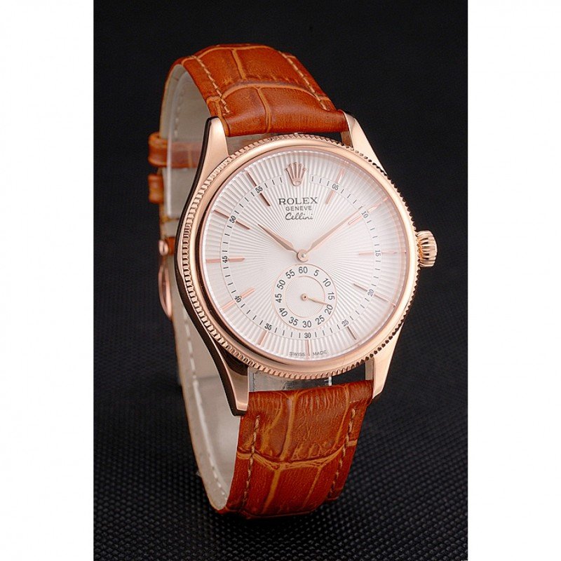 Superclone Rolex Cellini 38mm White Dial REP016813 $999.00