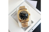 Rolex Datejust 36/28mm RG/RG Jub Black/Dial