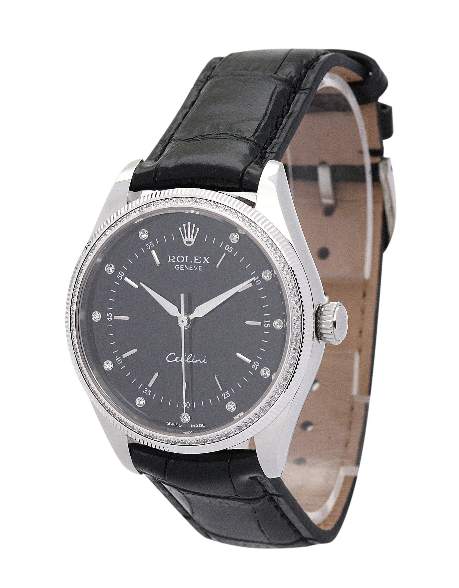 Rolex Cellini 39.5mm Black Dial 5310 $399.00