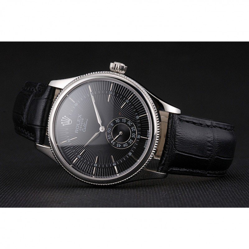 Superclone Rolex Cellini 38mm Black Dial REP016790 $999.00