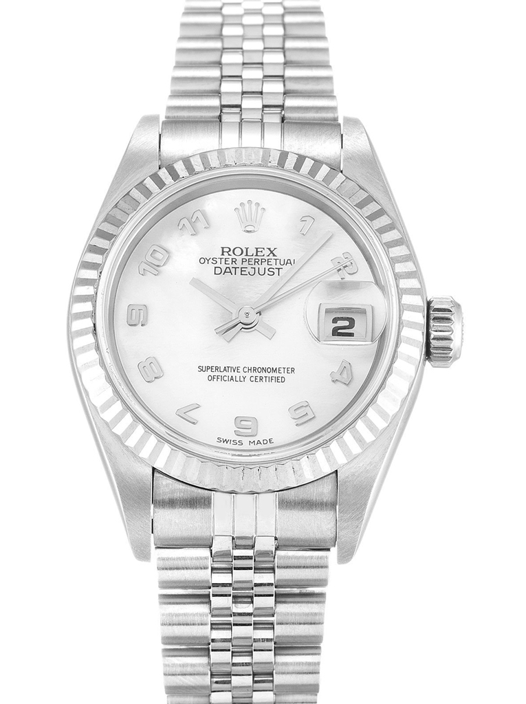 Rolex Lady-Datejust 26mm Mother of Pearl – White Dial 79174 $399.00